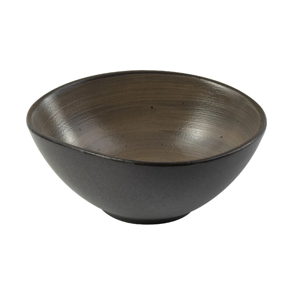 Большая керамическая миска 3 л, миска для лапши, серо-коричневая, деревенская керамическая посуда, цвета, индивидуальные глубокие миски для макарон