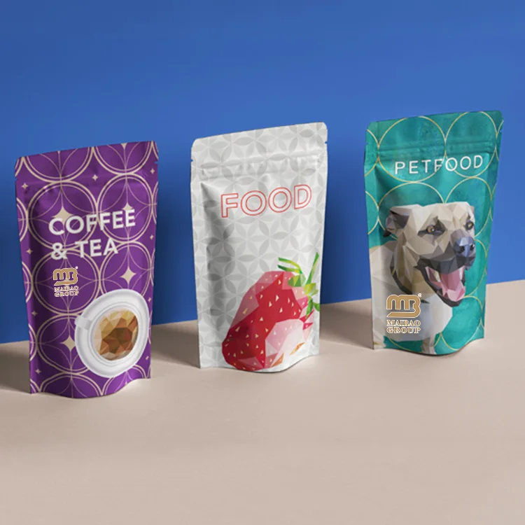 Многоразовый пластиковый мешок для корма для собак с принтом на заказ, майларовый мешок, устойчивый к запаху, сумка для упаковки корма для кошек и собак, сумка для угощения для домашних животных, сумка на молнии