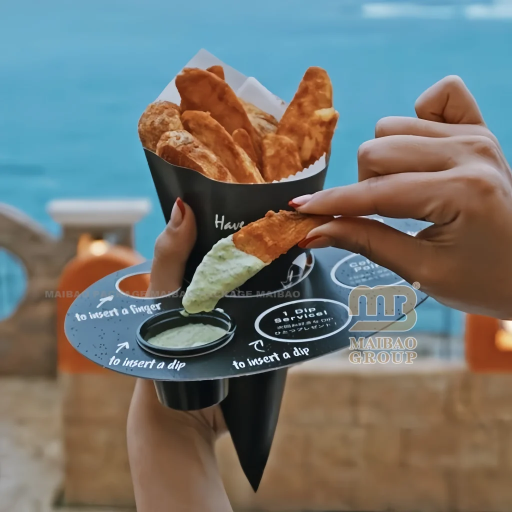 Печатная на заказ пузырьковая вафельная упаковка для мороженого Вафельная коробка для яиц Креповые конусы Пищевая пузырьковая вафельная бумага Держатель конусной упаковки