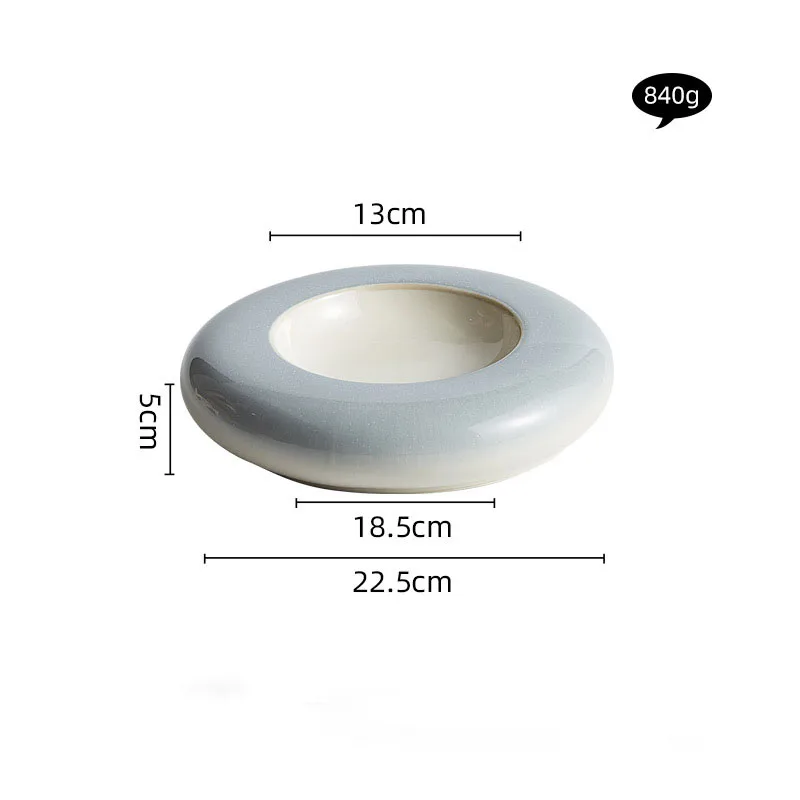 High Quality Thermal Insulation Plate Ceramic Dish Plate Creative Characteristics of Household Tableware