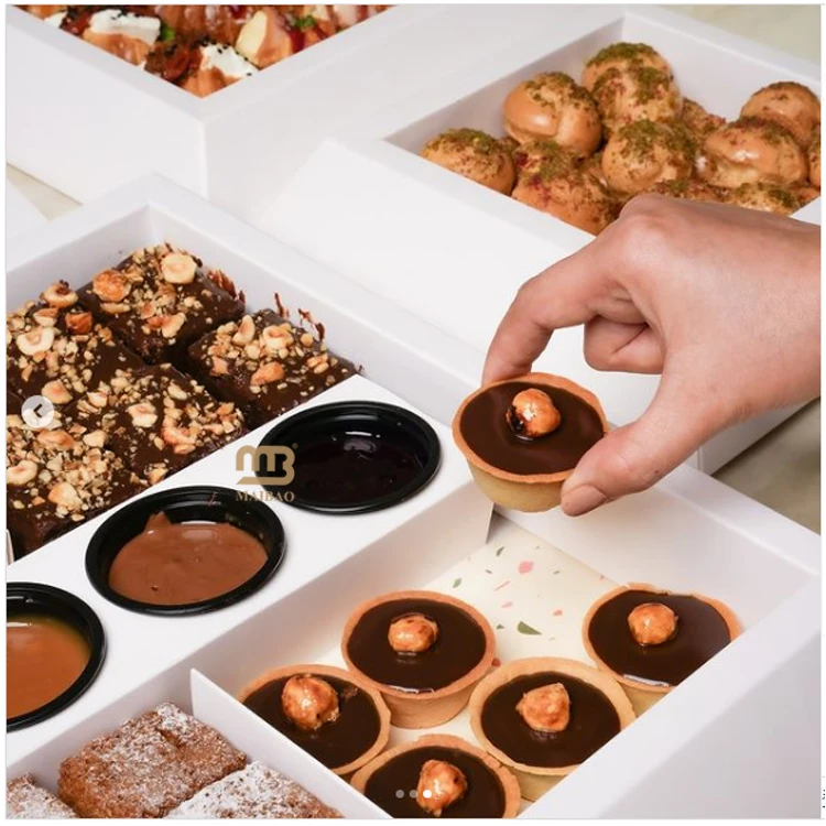 Изготовленная на заказ коробка-пирамида для обмена тортами, десертами, тарелка для выпаса, коробка для угощений в форме пирамиды, новый дизайн, коробка для еды в форме пирамиды