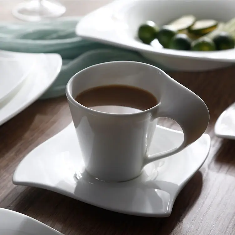 Modern Unique Design Tableware Porcelain Set
