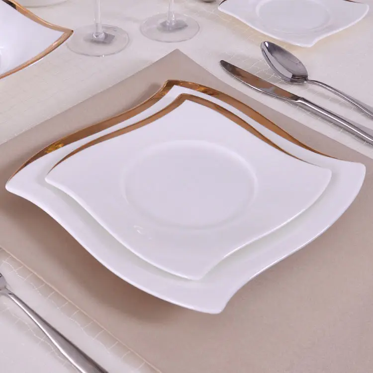 Modern Unique Design Tableware Porcelain Set